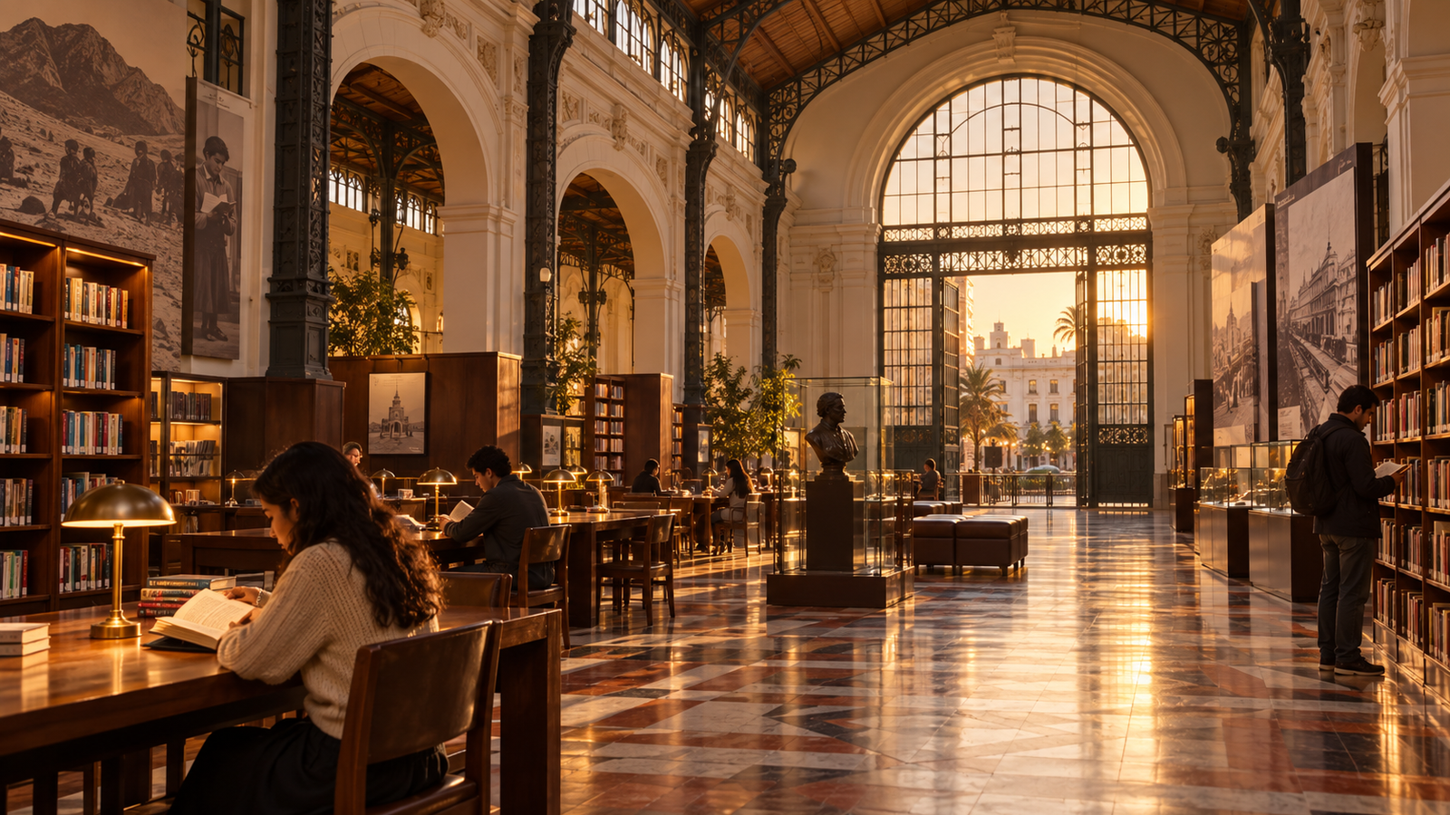 Casa de la Literatura Peruana: leer un país desde una antigua estación de tren